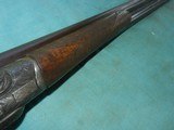 Fancy T. Barker Englaved Double Hammer 12ga. - 7 of 14