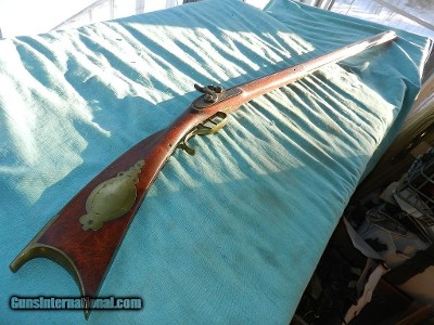 Unmarked American Plains Percussion Fullstock Sporting Rifle