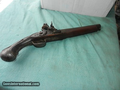 Large Bavarian Flint Horse Pistol