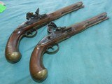 Brace of English Naval Flintlock Pistols - 1 of 11