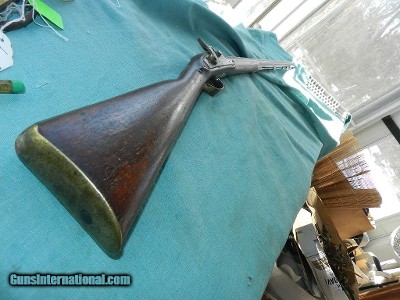 Dual-Purpose Percussion-Converted Militia Musket-Fowler with Welch Keene & Co. Lock