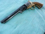 Colt 1851 Engraved ,Italain .44 cal Revolver - 4 of 10