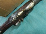 Ornate Pirate Ship Captain's Silver Mounted Flintlock Pistol - 11 of 20