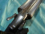 Wesson Arms Rare Double Barrel Hammer Shotgun - 5 of 15