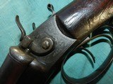 Wesson Arms Rare Double Barrel Hammer Shotgun - 12 of 15