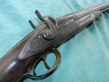 Mid-19th Century Muzzle-loader 12ga.double - 3 of 12