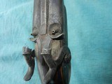 Mid-19th Century Muzzle-loader 12ga.double - 5 of 12