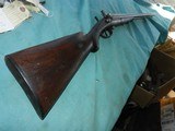 Unusual underlever London made 12 ga. shotgun - 1 of 14