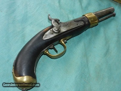 French Percussion Military 1843 Pistol