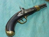 French Percussion Military 1843 Pistol - 1 of 9