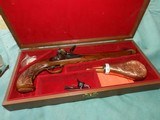 BOXED PRESENTATION FLINTLOCK PISTOL PEDERSOLI - 1 of 13