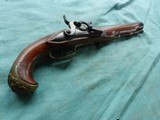 French Percussion-Converted Coat Pistol by F. Mercier - 1 of 12