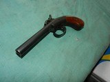 Ethan Allen Double Barrel Hammer Pistol - 1 of 10