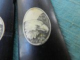 Colt 1911 Black Ebony Eagle Ivory Inserts - 3 of 8