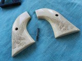 Colt SAA pre-ban vintage natural ivory grips - 3 of 4