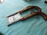 Engraved Percussion Dueling Pistols - 11 of 13