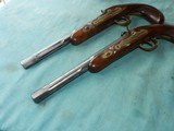 Engraved Percussion Dueling Pistols - 10 of 13