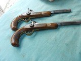 Engraved Percussion Dueling Pistols - 2 of 13