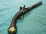 18th Century English Sea Service Williams Pistol - 2 of 16