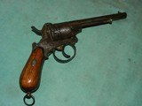 Civil War Lefaucheux
D. A. Pinfire Revolver - 1 of 12