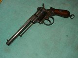 Civil War Lefaucheux
D. A. Pinfire Revolver - 3 of 12