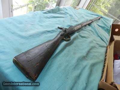English Made Enfield 1853 Rifle for Nepal use