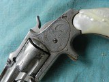 Engraved Marlin Standard 1878 SA pocket revolver - 3 of 13