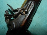 English Sea Service Brass Barrel Flintlock Pistol - 2 of 13