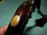 English Sea Service Brass Barrel Flintlock Pistol - 12 of 13