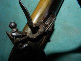 English Sea Service Brass Barrel Flintlock Pistol - 11 of 13