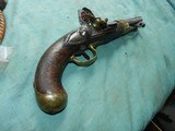 French Model An XIII Flintlock Cavalry Pistol - 1 of 9