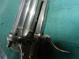 Belgian Meyers Pin Fire Pepperbox Revolver - 10 of 11