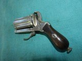 Belgian Meyers Pin Fire Pepperbox Revolver - 6 of 11