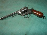 Civil War Lefaucheux D. A. Pinfire Revolver