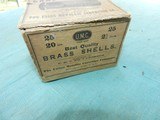 UMC 20ga Brass shells with early box - 3 of 7