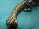 Fabulous All brass early flintlock pirate pistol - 2 of 11