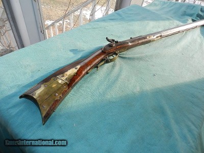 Tiger Maple Percussion Halfstock Sporting Rifle