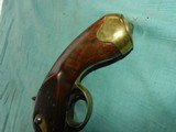 English 1840's Military Percussion Single Shot Pistol - 5 of 12