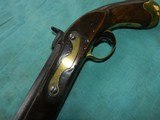 English 1840's Military Percussion Single Shot Pistol - 4 of 12