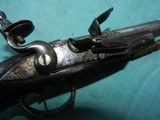 French Derringer sized 18th century flintlock coat pistol - 5 of 12