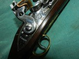 British 18th century Long Sea Service Flint Pistol - 3 of 13
