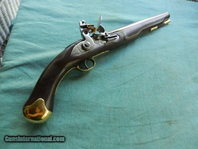 British 18th century Long Sea Service Flint Pistol