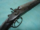 westley richards london double barrel hammer shotgun - 3 of 10