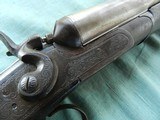 westley richards london double barrel hammer shotgun - 4 of 10