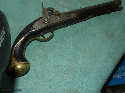 English QueenAnne pistol converted for the Civil War