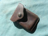 US RIA 1915 ammo leather pouch - 1 of 4