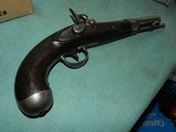 A.Waters1837 percussion converted pistol - 1 of 10