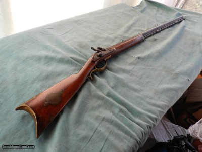 A Fine Percussion Halfstock Rifle by H. Parker Lock