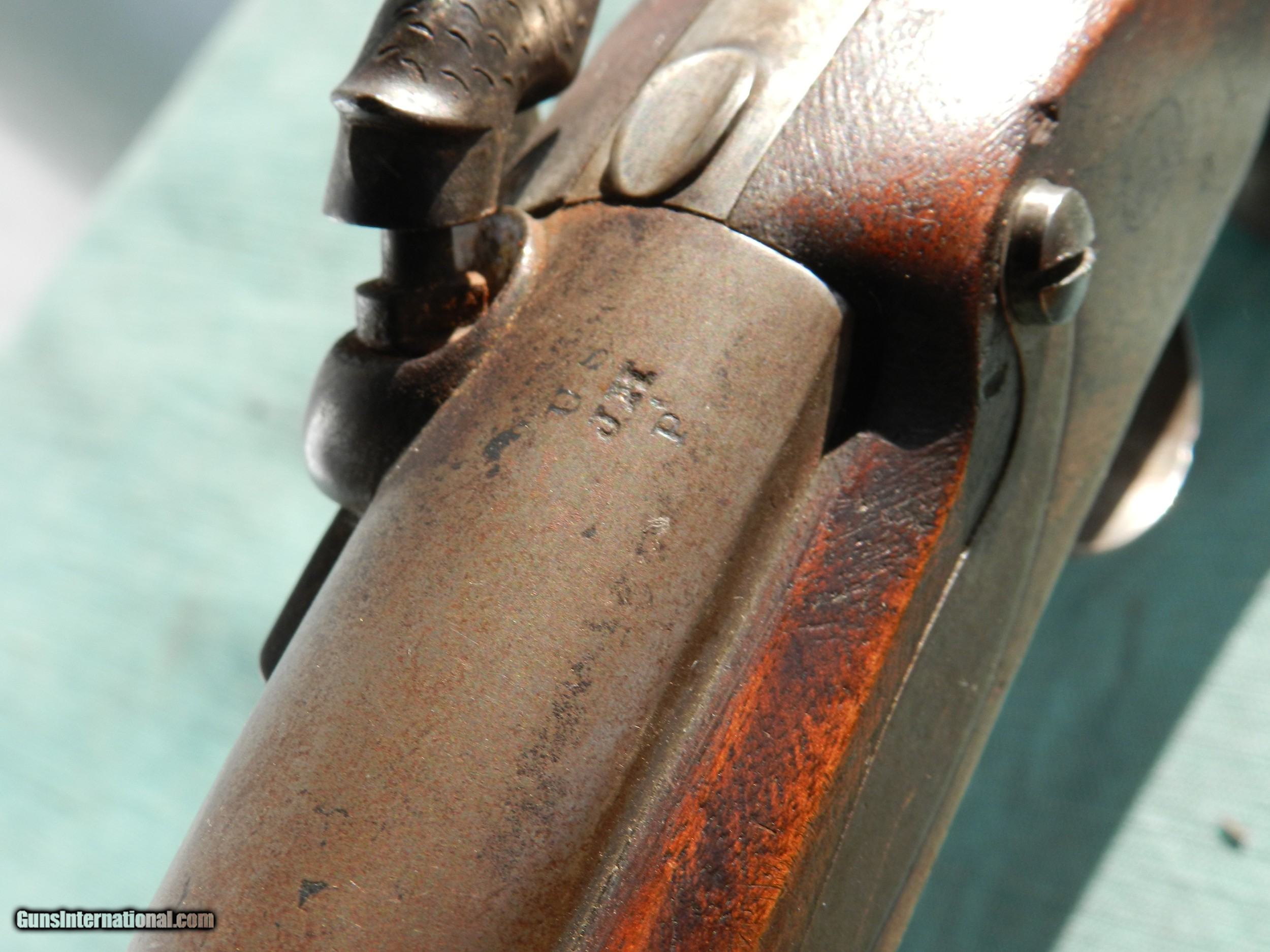 Johnson, Middletown 1840 dated .54 SB pistol