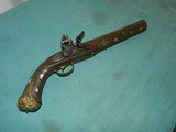 Elaborate Decorated Pirate Flint Pistol - 1 of 11